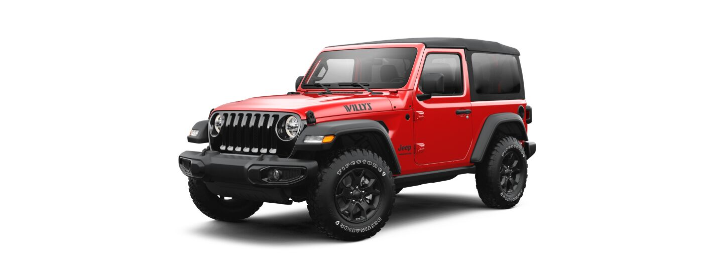 American Bantam vehicle in red